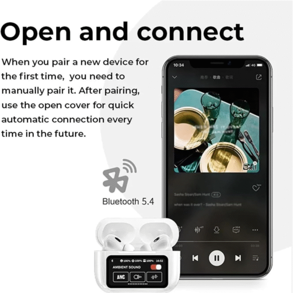 CPHUSA A9 Pro Earbuds Wireless Bluetooth Noise Cancelling Bluetooth Earbuds Wholesale CoastalDistributiongroup (1)
