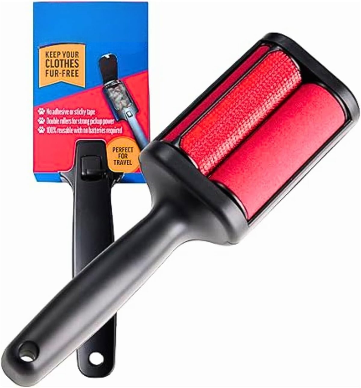 CPHUSA Reusable Pet Hair Remover (2) coastaldistributions