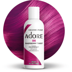 Adore 086 Raspberry Twist Semi-Permanent Hair Color (1)