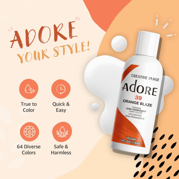 Adore 086 Raspberry Twist Semi-Permanent Hair Color (1) CoastalDistributionGroup