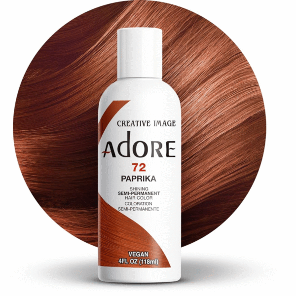 Adore Semi Permanent Hair Color 072 Paprika (1) Coastal Distribution Group
