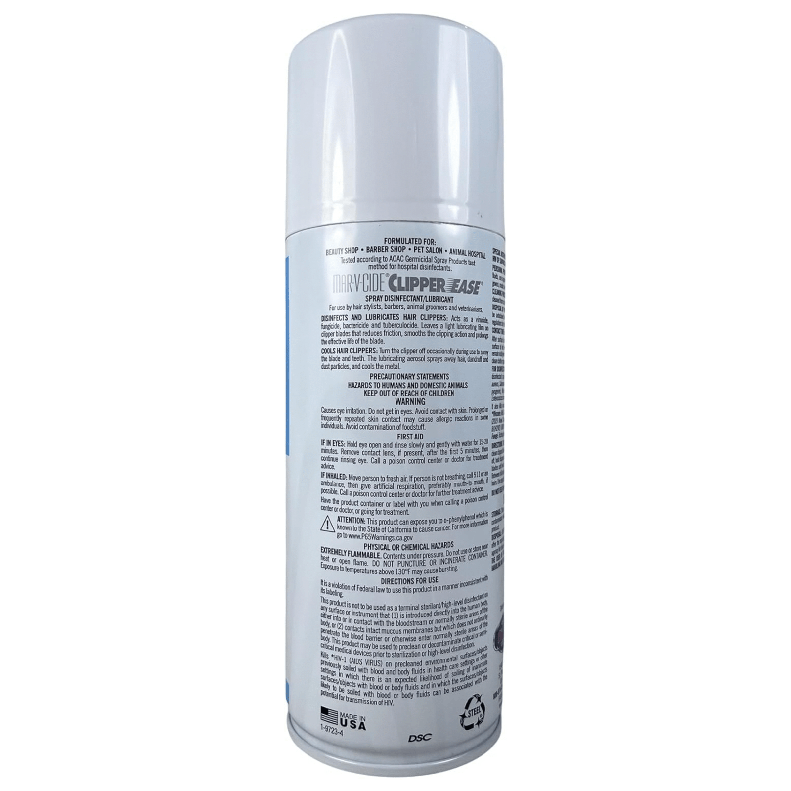 Clipper Ease Disinfectant Spray – 12 oz Wholesale Coastal Distributions Group (1)