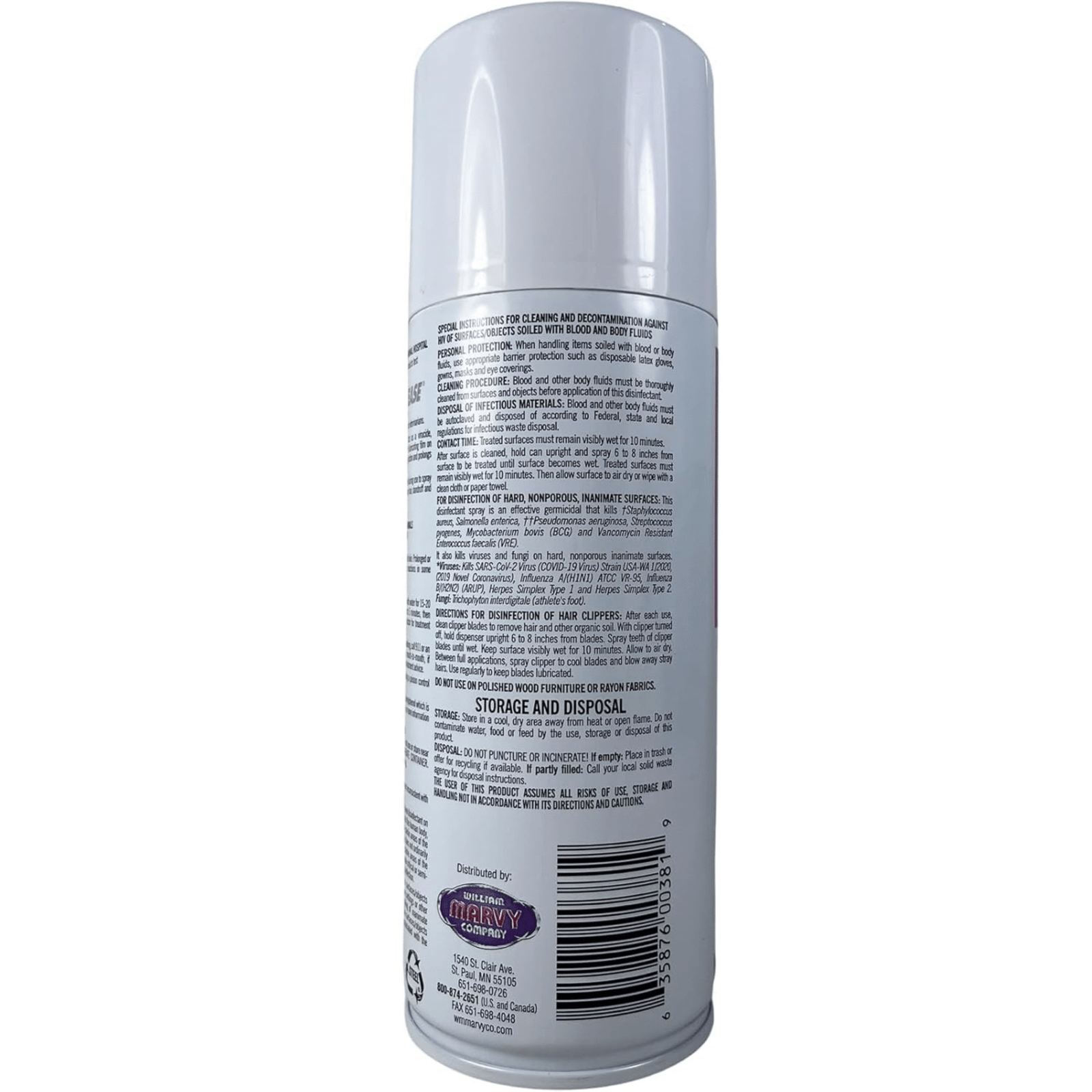 Clipper Ease Disinfectant Spray – 12 oz Wholesale | 3-in-1 Anti-Rust Formula for Barbers & Stylists | Cleans, Cools, Lubricates & Disinfects Clippers - Image 2