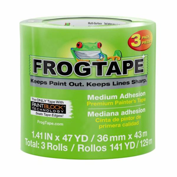 FrogTape 1.41 in. x 47 yd Green Multi-Surface Painter's Tape Wholesale Coastal Distributi (5)