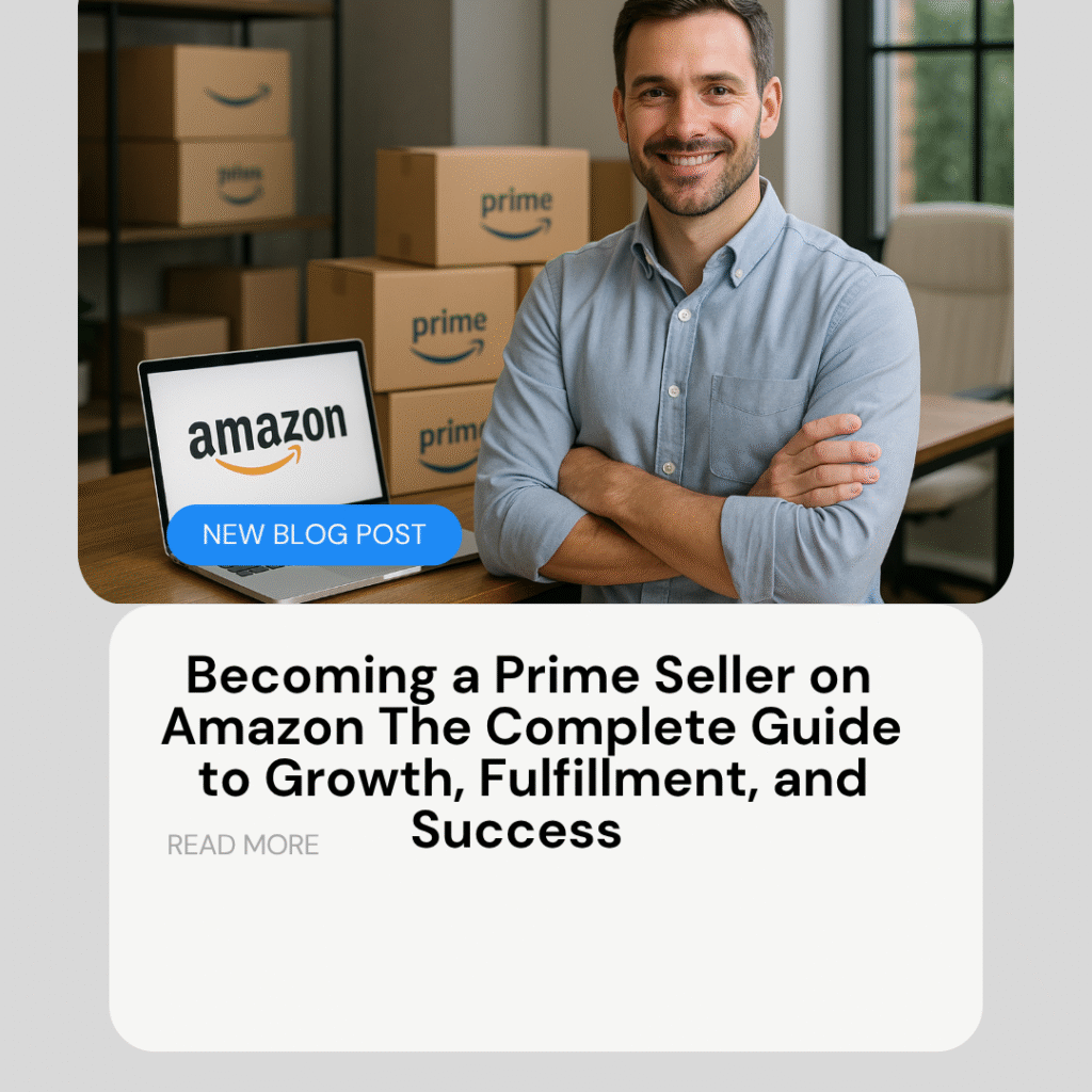 Becoming a Prime Seller on Amazon The Complete Guide to Growth, Fulfillment, and Success